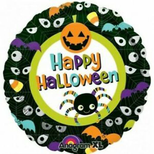 Picture of HALLOWEEN FOIL BALLOON 17INCH EYES